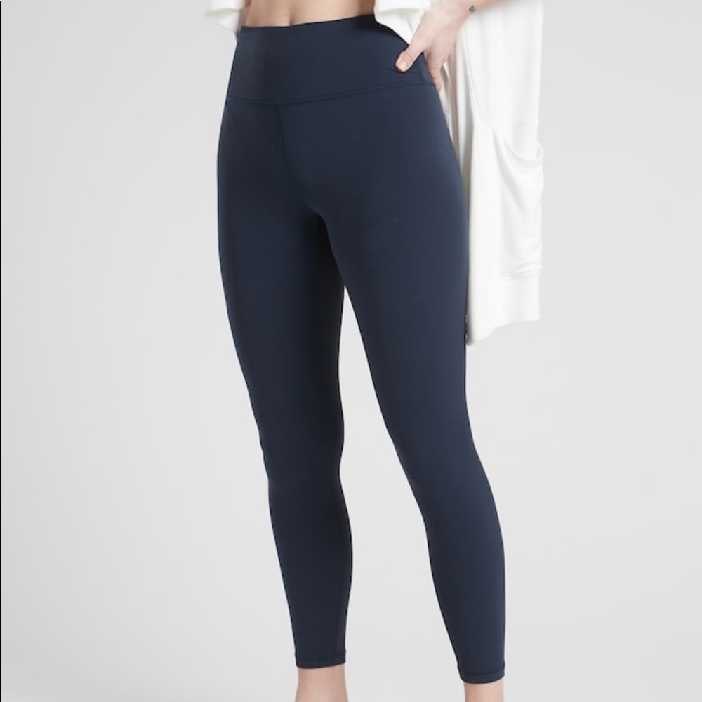 NWT Elation 7/8 Tights - Navy, Medium